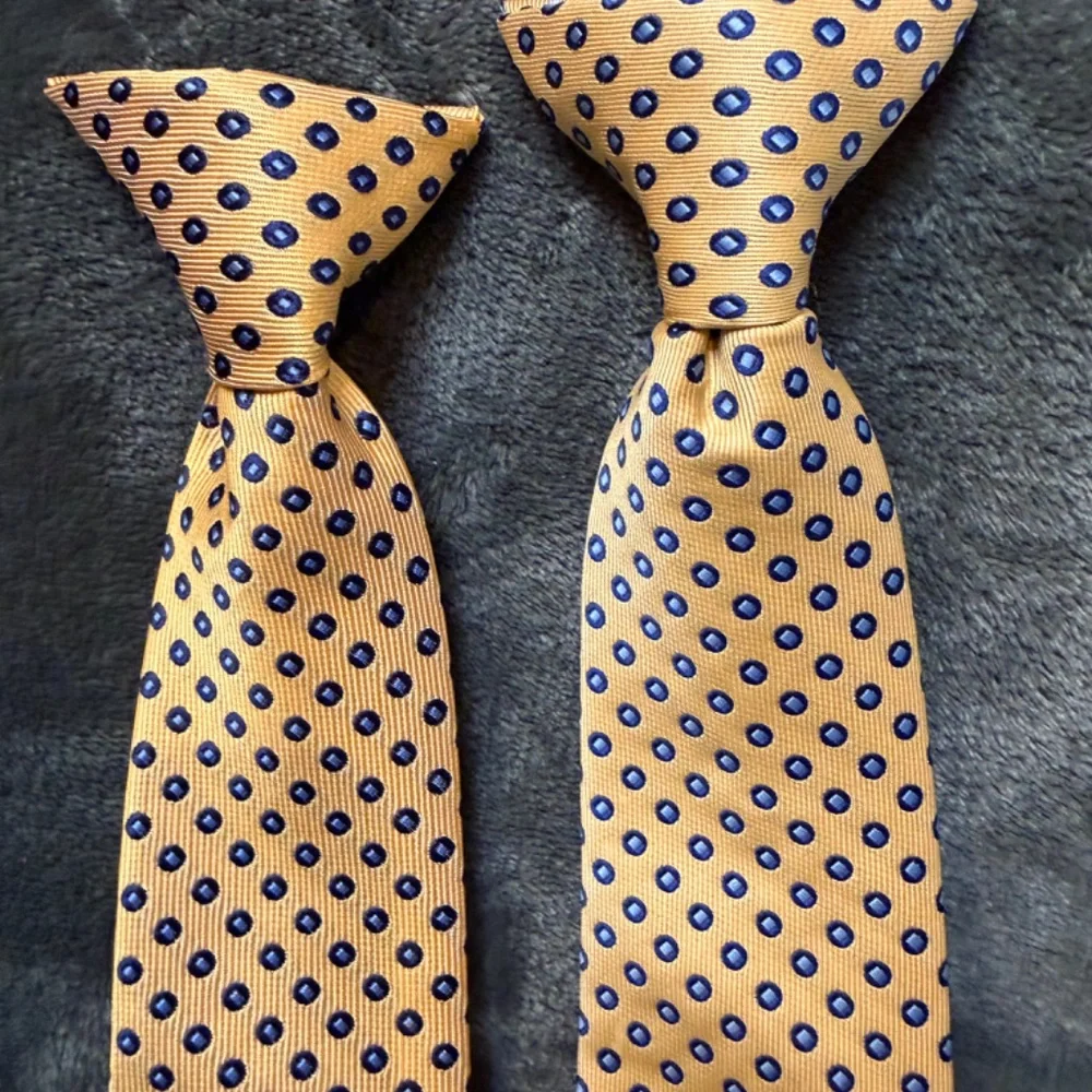 Chaps Boys  Yellow and light blue TIE - Picture 2 of 8